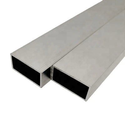 Prostokątna rura aluminiowa 200*200mm kwadratowa cienkościenna rura ze stopu aluminium wysokociśnieniowa