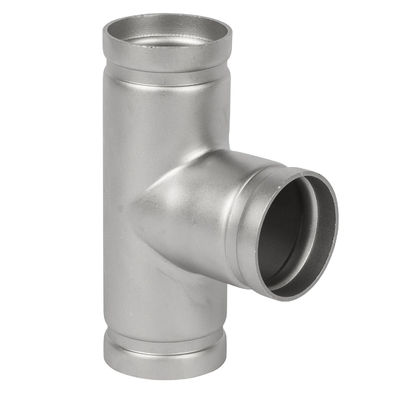 Złączki do spawania doczołowego N04400 SCH10 Równy trójnik 1 "ASME B16.9