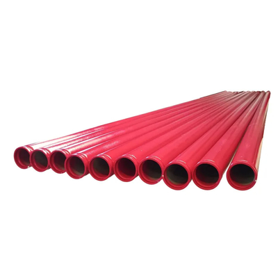 Rura ze stali kompozytowej powlekana czerwonym tworzywem sztucznym ASTM A106 Grubościenne rury ze stali węglowej