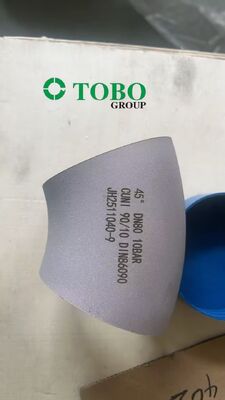 UNS C70600 Wylotowanie miedzianikowe niklowe 90D Długie promieniowanie łokieć 5" STD ASTM B466