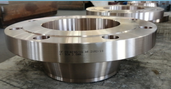 Kołnierze ze stali stopowej Długie WN FF ASME B16.5 150 # WT 2,5 Mm 2 "Cuni 9010