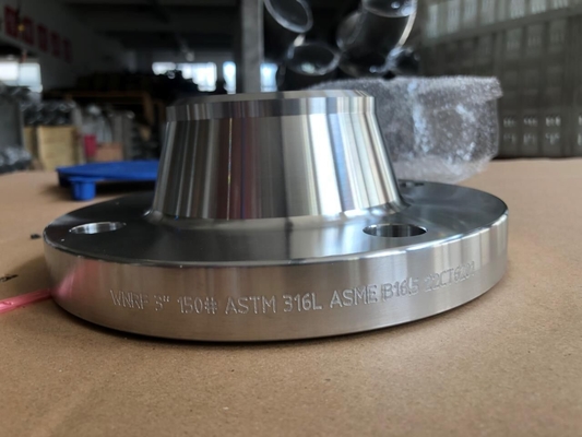 Kołnierz ze stali stopowej niklu B564 N06625 Szyjka spawalnicza 1500 # 4 "ASME B16.5