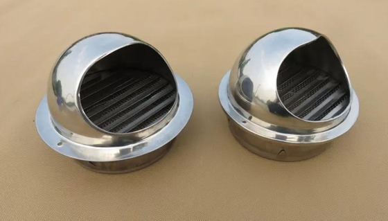 Kratka wentylacyjna ze stali nierdzewnej Wodoodporny korek odpowietrznika 3 "50 mm Stal nierdzewna 304