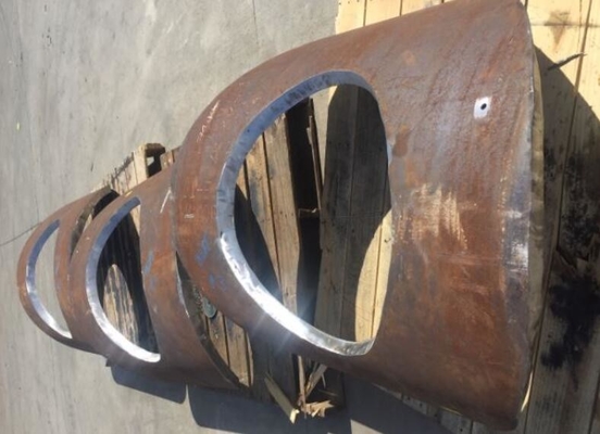 CS Pipe Fitting R Pad 90 Sch40-Sch30 API 5L - SMLS GR. X 56 36 "x 12" złączka do rur