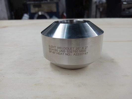 Złączki kute ze stopu 12 &quot;X 2&quot; 40S UNS 32760 Złączki Weldolet Super Duplex