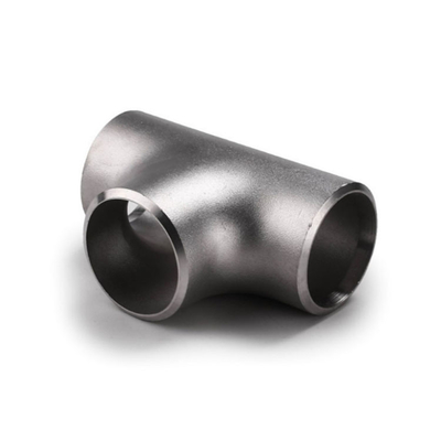 Złączki do spawania doczołowego N04400 SCH10 Równy trójnik 1 "ASME B16.9
