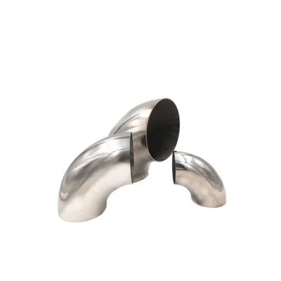 UNS S31803 Duplex Złączki rurowe ze stali nierdzewnej Kolanko o krótkim promieniu Bend SCH40 ASME B16.9 90D