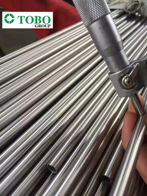 Rura okrągła ze stopu tytanu ASTM B338 Gr9, 10 cali, 20 mm, polerowana, walcowana na gorąco