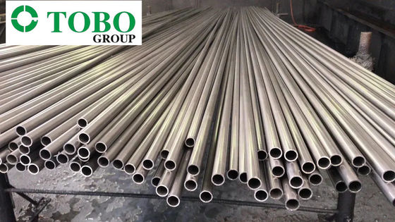 Rura okrągła ze stopu tytanu ASTM B338 Gr9, 10 cali, 20 mm, polerowana, walcowana na gorąco