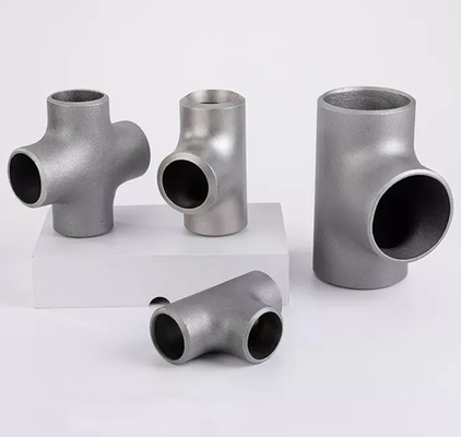 Trójniki ASTM 600/601/625 Trójnik ze stopu niklu 625 Uns N06625 Prosty trójnik kuty