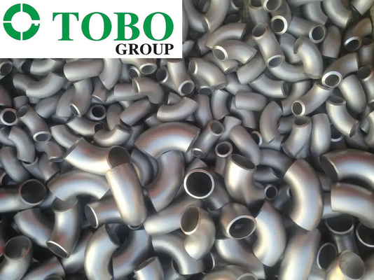 Złączki rurowe ze stali nierdzewnej A403 WP304L BW Kolanko 1 "SCH10S 90D / 180D ASME B16.9