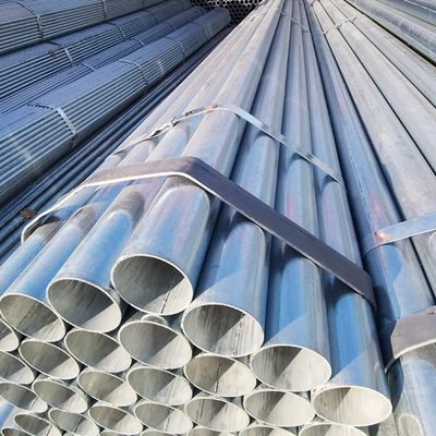 ASTM A53 Standard Hot Dip Galvanized Pipe / Galvanized Steel Pipe SCH80 do budowy