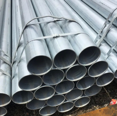 ASTM A53 Standard Hot Dip Galvanized Pipe / Galvanized Steel Pipe SCH80 do budowy