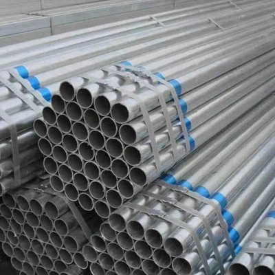 Średni spangle ERW płatność w gorąco ocynkowanej rurze T/T ASTM A53/BS1387/EN10255 Standard