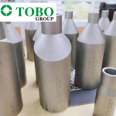 Kute łączniki rurowe Stal stopowa tytanu ASTM B861 GR2 2 '' x 1'' SCH10S x SCH40S Złączka wtłaczana ze stopu tytanu
