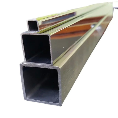ASTM B337 Inconel 600 601 625 690 Rura ze stopu niklu Jasna spawana kwadratowa stalowa rura