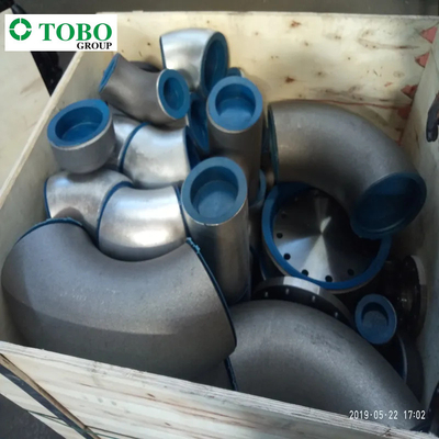 Złączki rurowe ze stali stopowej Kolanko 90 DN250 A335 P11 P22 WB36 P91 P92 Rury Schedule40