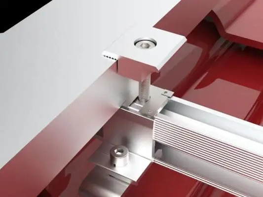 TOBO Gorąca sprzedaż Aluminium Solar Roof Mounting Brackets Photovoltaic Bracket System For Glazed Tile Rooftop