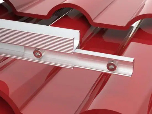 TOBO Gorąca sprzedaż Aluminium Solar Roof Mounting Brackets Photovoltaic Bracket System For Glazed Tile Rooftop