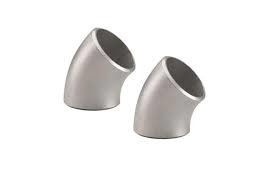 Metalowy stop niklu Inconel 600 45 stopni stopu spawania łokcia ASME B16.9 1 do 24 cali srebra