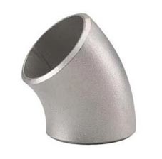 Metalowy stop niklu Inconel 600 45 stopni stopu spawania łokcia ASME B16.9 1 do 24 cali srebra
