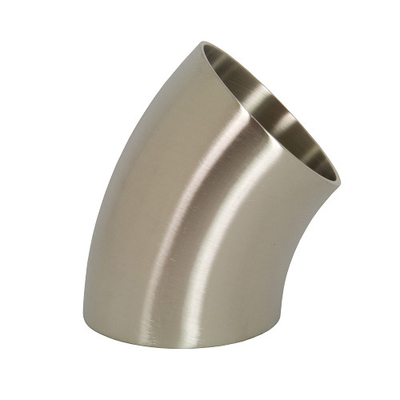 Metalowy stop niklu Inconel 600 45 stopni stopu spawania łokcia ASME B16.9 1 do 24 cali srebra