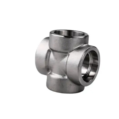 ASME B16.11Butt Welding Cross Customizable Surface Treatment Carbon Steel Nierdzewna Stal Niklowa Stopna Stalowa NPS 1/8"-4" SCH80/3000-XXS/9000.