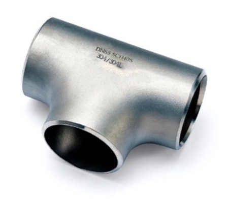 ASME B16.9 SMLS 4" SCH50 Super Duplex Rurociągi Równe Rurociągi Tee