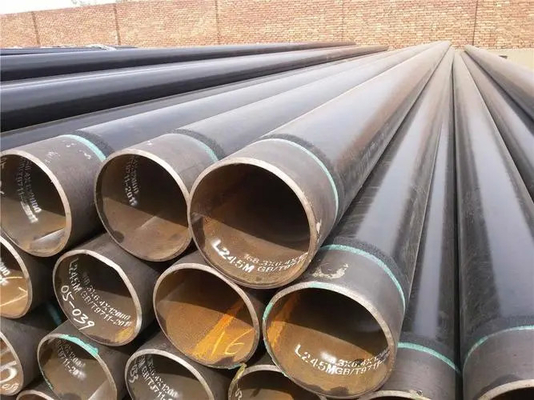 Ochrona na poziomie osłony, żywotność podwojona ASTM A106 pokryta rurą stalową Φ323,9 mm x 7,14 mm (Sch 40) x 12 m