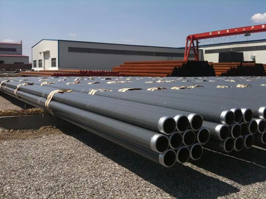 Ochrona na poziomie osłony, żywotność podwojona ASTM A106 pokryta rurą stalową Φ323,9 mm x 7,14 mm (Sch 40) x 12 m