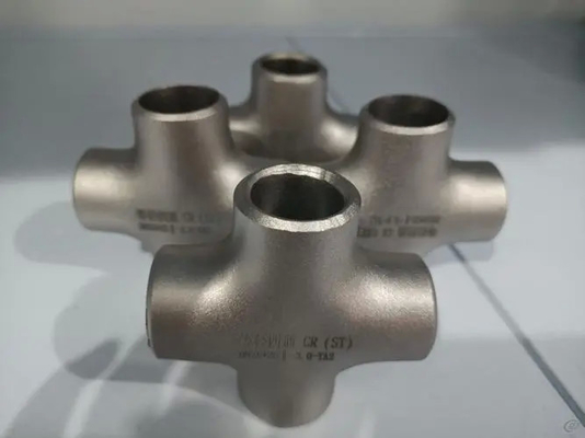 ASME B16.9 Butt Welding Cross Water Oil Pipe System Dostosowywalny materiał NPS 1/2"-48" Sch5s-Sch180