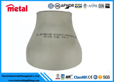 Łącznik do spawania doczołowego Super Duplex Stal nierdzewna UNS S32750 Mimośrodowy reduktor 1 X 3/4 ASME B16.9