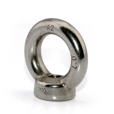 SS304 SS316 Marine Bow Lug Eye Nakrętka Sześciokątna spawana nakrętka pierścieniowa M6