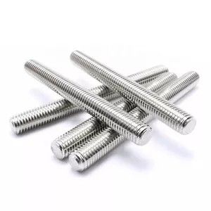 Strukturalny trzpień gwintowany 7/8 "Din835 M6 M24 z podwójnym końcem