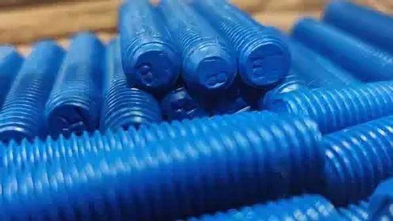 ASTM A453 Mechaniczna śruba dwustronna z gwintem 7/8 "Din975, czarna, gruba, ocynkowana