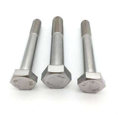 ASTM A453 Mechaniczna śruba dwustronna z gwintem 7/8 "Din975, czarna, gruba, ocynkowana