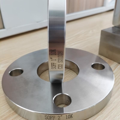 ASTM B564 UNS N06022 Alloy C22 2 "150 # Płaska powierzchnia SO Płaskie kołnierze rurowe Slip On Flange JIS