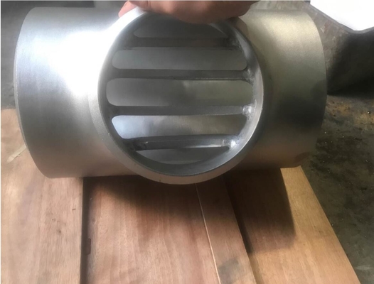 ASTM B16.9 Duples Trójnik rurowy ze stali nierdzewnej UNS S31803 / 2205 6 &#39;&#39; X 6 &#39;&#39; SCH80