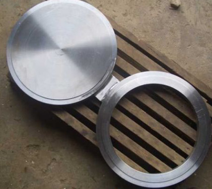 Ślepy okular A182 F91 Kołnierz ze stali stopowej 300 # RF Dostosowany rozmiar ASME B16.48