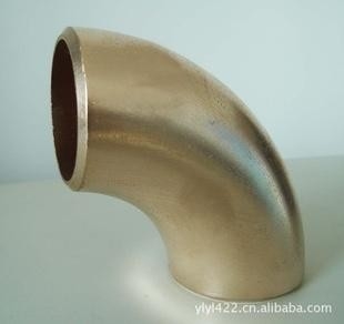 Kolanko ze stali stopowej 90 stopni do spawania doczołowego C70600 Long Radius Bend