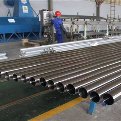 Wysoki standard ASTM B337 338 Rura ze stopu tytanu Odporna na korozję rura tytanowa