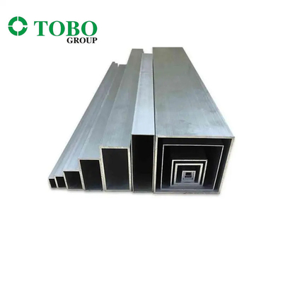 Dostawa fabryczna Rura kwadratowa ze stopu aluminium Aluminiowa rura prostokątna