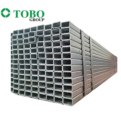 ASTM 50X50 S355 Gi Pusta sekcja Kwadratowe rury stalowe Ocynkowana rura kwadratowa