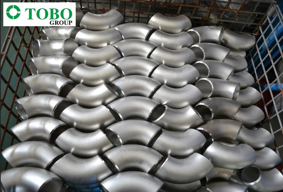 Metal ASME B16.9 Butt Fittings Welding Pipe Hastelloy Short Radius Elbows 180D C276 150CL
