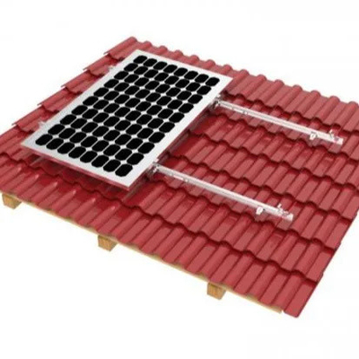 TOBO Gorąca sprzedaż Aluminium Solar Roof Mounting Brackets Photovoltaic Bracket System For Glazed Tile Rooftop