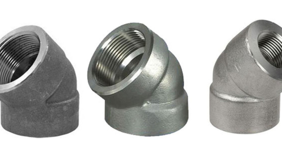 2023 Metal Nickel Alloy Najlepszy zwinięty łokieć 45 stopni Forged Fit Customized Size Customized Color