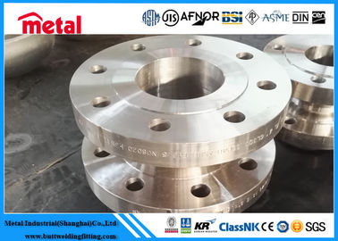 ASTM B462 N08020 Kołnierz szyjki spawalniczej ze stopu niklu WN RF Alloy 20 SCH40