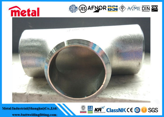 Przemysł naftowy Alloy C276 Equal Tee Bezszwowa spoina czołowa ASME B 16,9