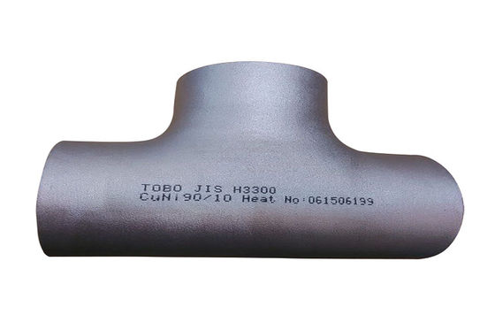 ASME B16.9 Stal stopowa 650 Bezszwowe łączniki rurowe SCH10 Eaqul Tee