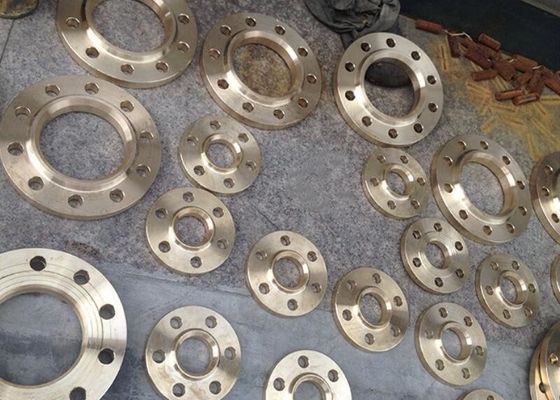 Walcowane na zimno 2000MM C71500 70/30 Slip On Hubbed RF Flange